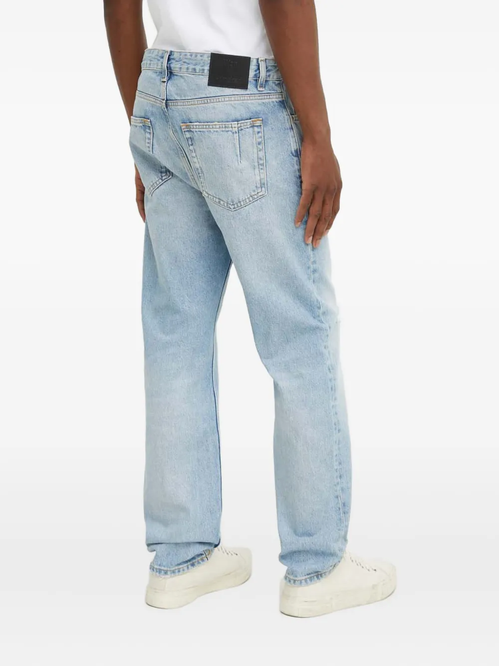 Won Hundred Jeans met gescheurd detail Blauw