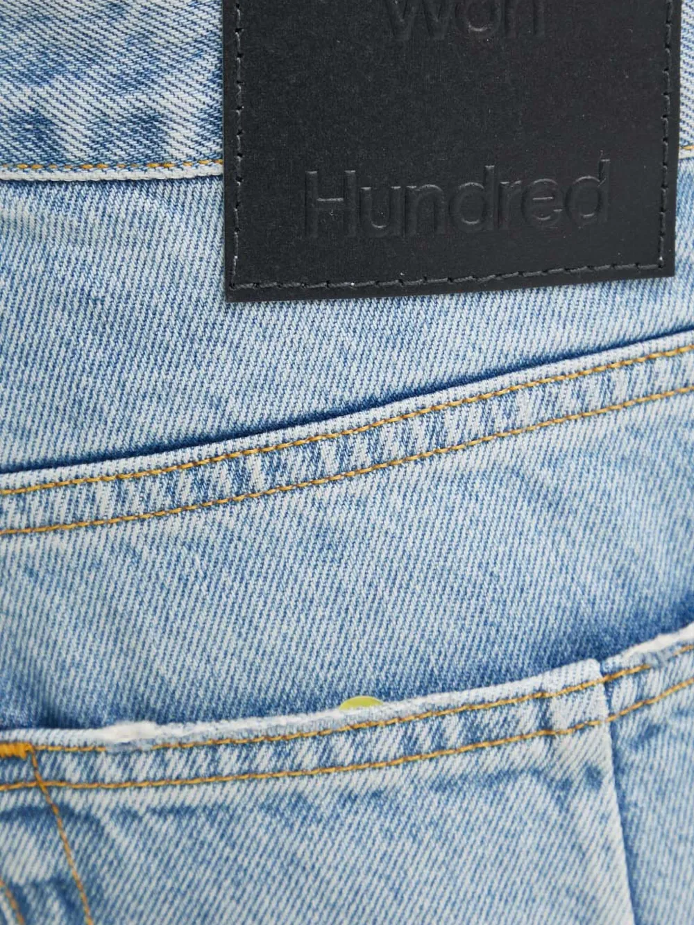 Won Hundred Jeans met gescheurd detail Blauw