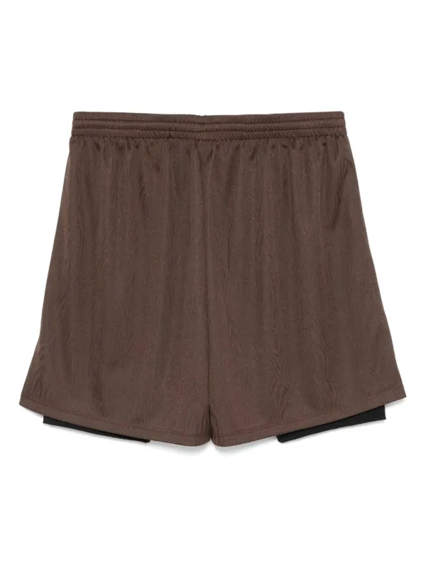 Black Football Shorts by Martine Rose on Sale
