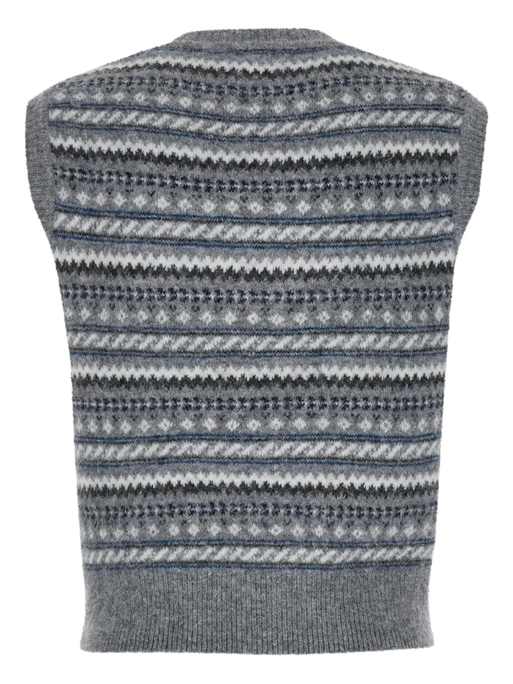 DUNST pattern-jacquard vest | Knitted Tops | Image 2