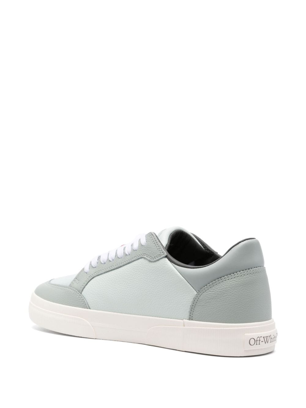 Shop Off-white New Low Vulcanized Sneakers In Green