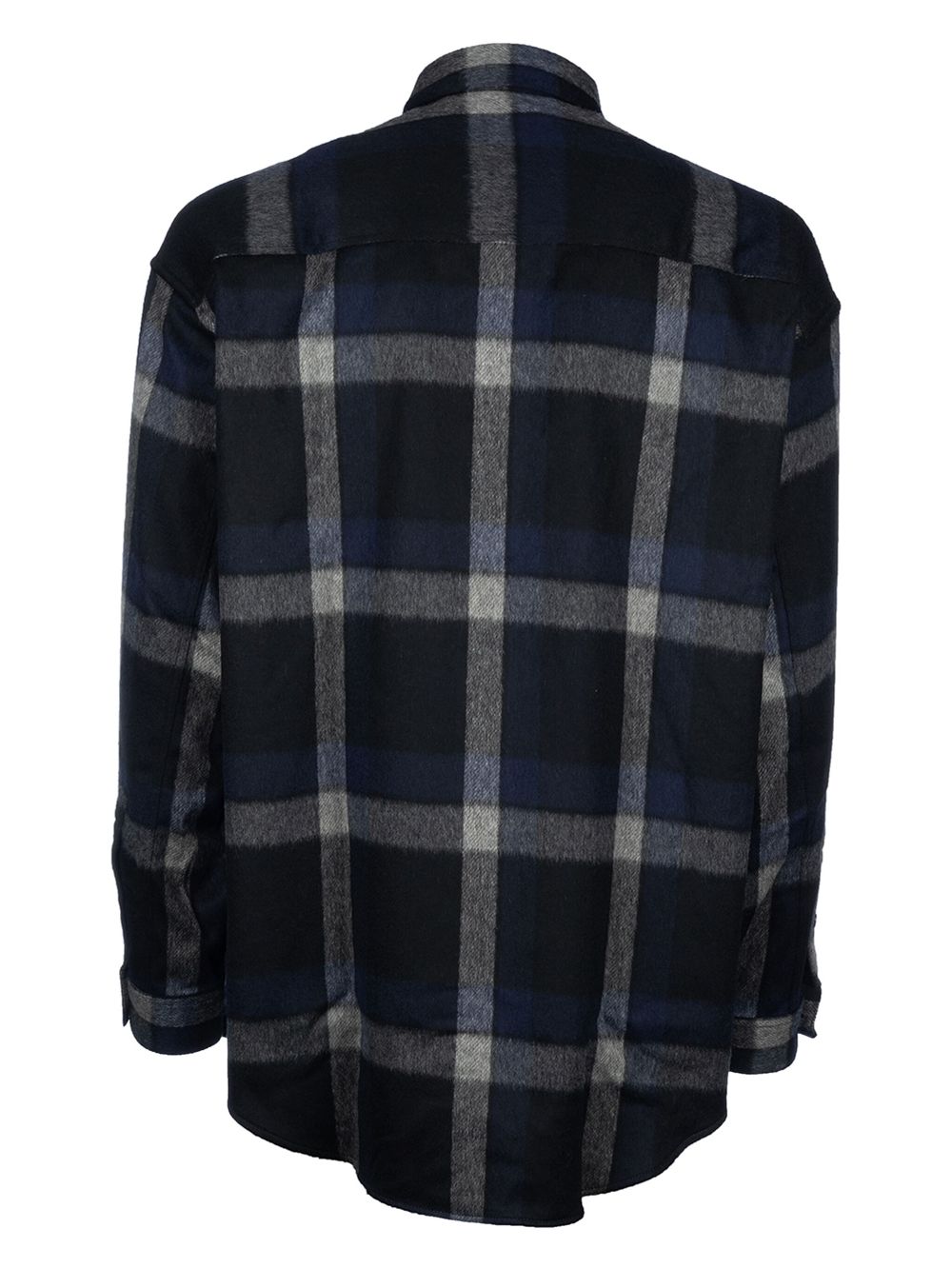 Emporio Armani checked shirt - Grey