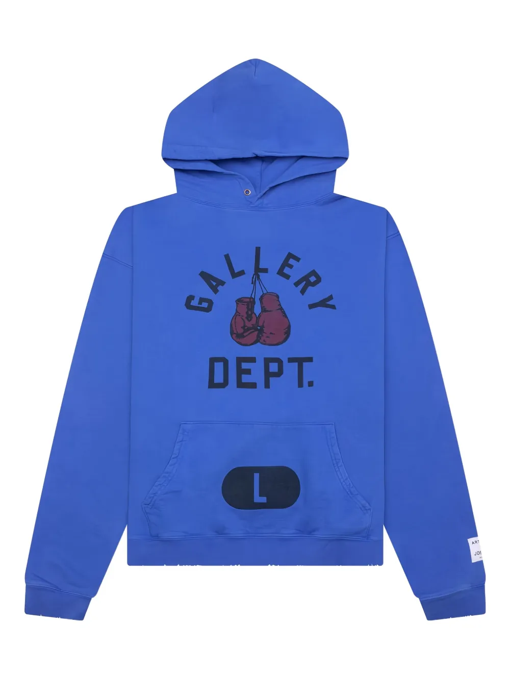 GALLERY DEPT. Boxing Merch hoodie Blauw