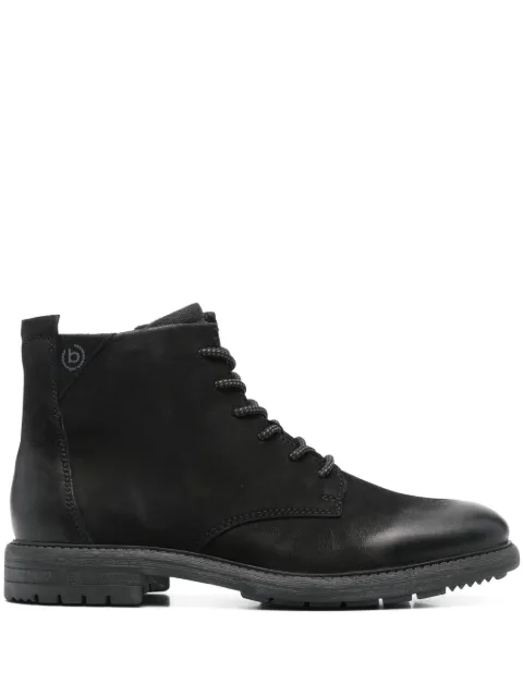 Bugatti Ankle boot bico quadrado com salto 30mm