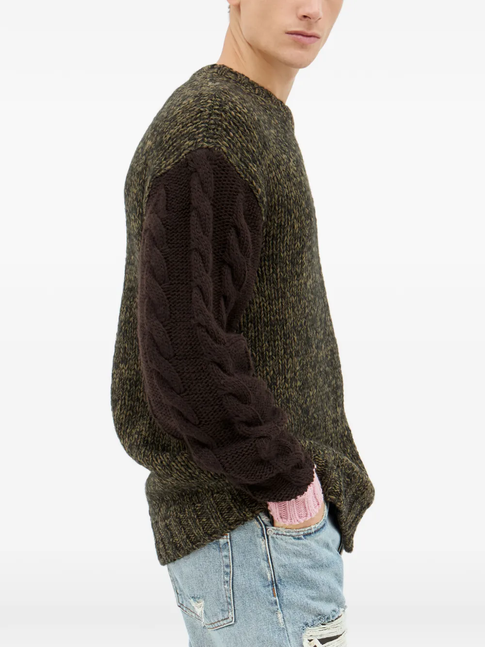 GALLERY DEPT. colourblock sweater | Knitted Sweaters | Image 2