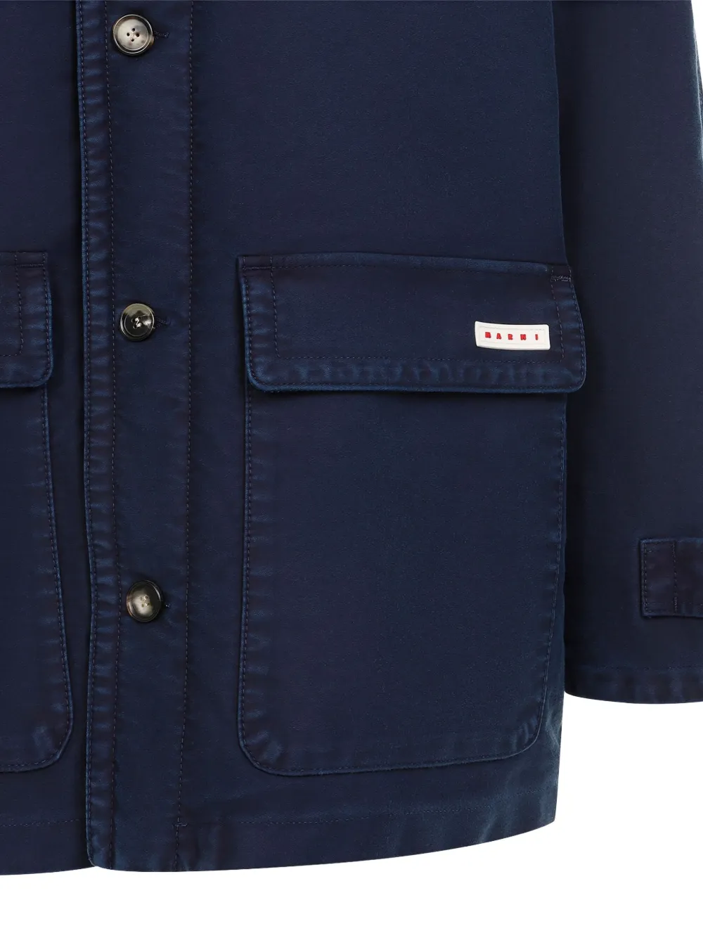 Marni Jack met logolabel Blauw