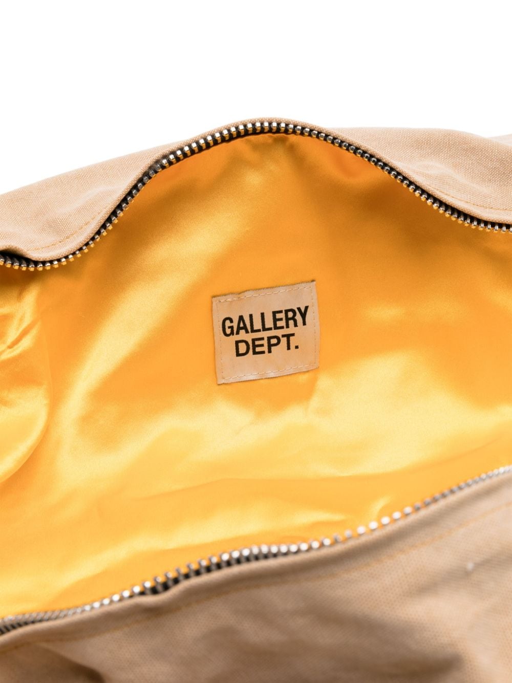 Shop Gallery Dept. Paint Splatter-detail Travel Bag In Brown