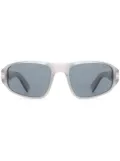 Zegna oval-frame sunglasses - Grey