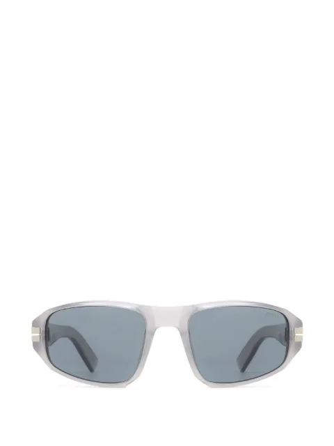 Zegna lunettes de soleil à monture ovale