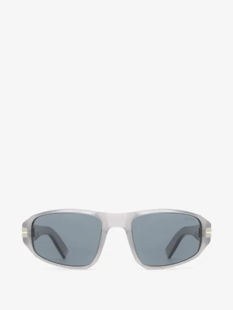 Zegna lunettes de soleil à monture ovale