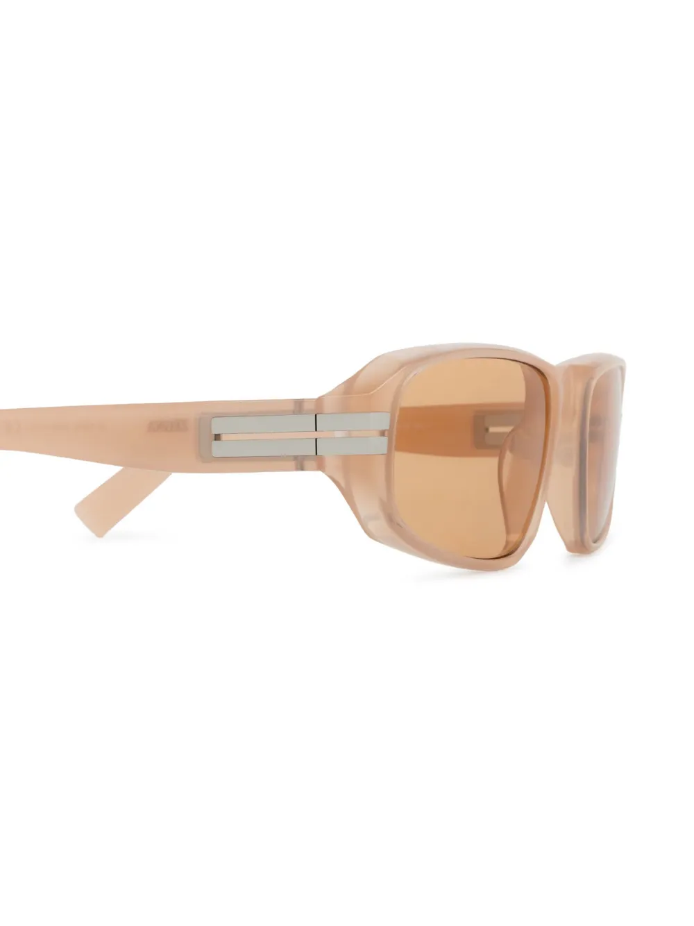 ZEGNA OVAL-FRAME SUNGLASSES