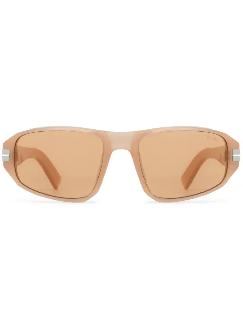 Zegna oval-frame sunglasses