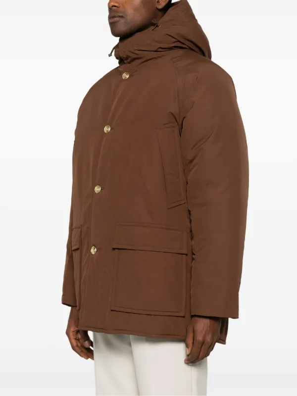 パーカー・フーディ DROLE DE MONSIEUR Parkas Drôle De Monsieur Hooded Parka | Brown | FARFETCH
