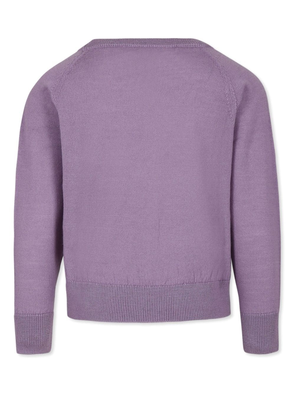 MAX&Co. Kids wool crew-neck jumper - Paars