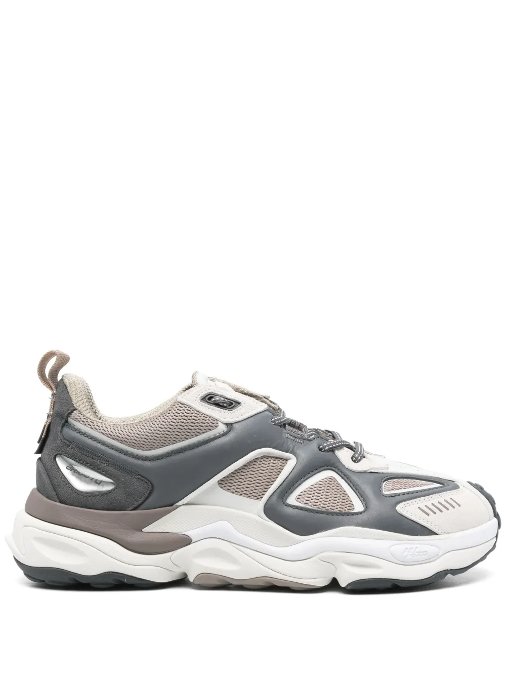 Axel Arigato Foam Collar Runner Branded Webbing In Neutrals