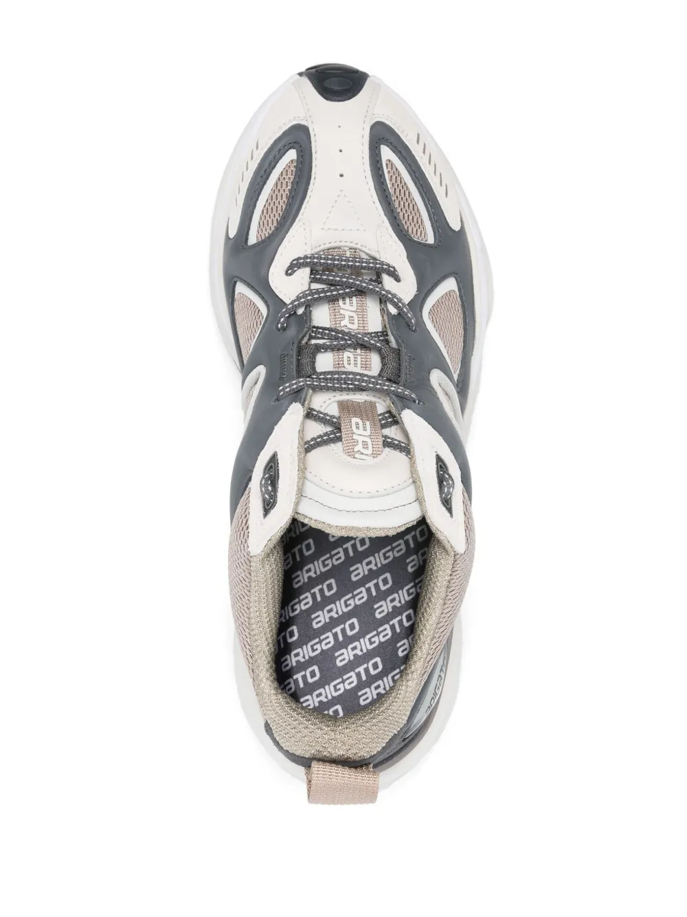 Axel Arigato Foam Collar Runner Branded Webbing In Neutrals
