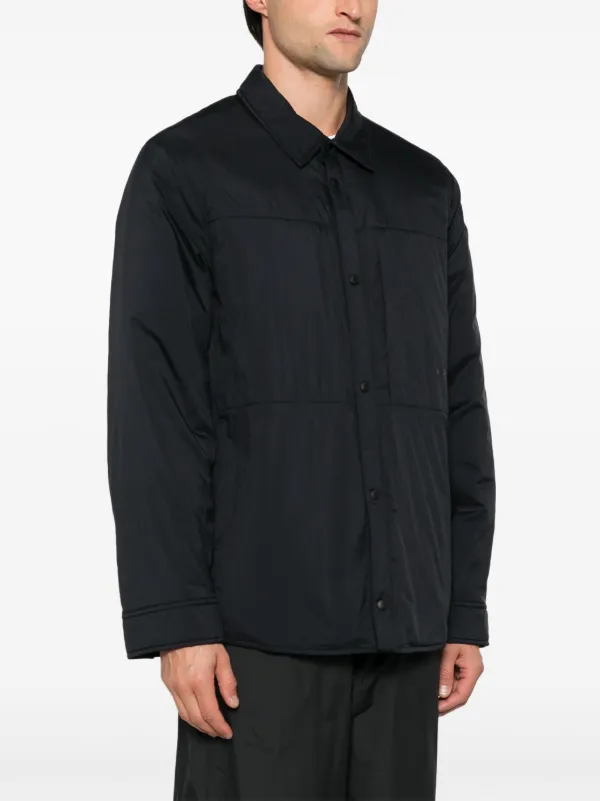 Moose Knuckles Ash Shirt Jacket | Black | FARFETCH