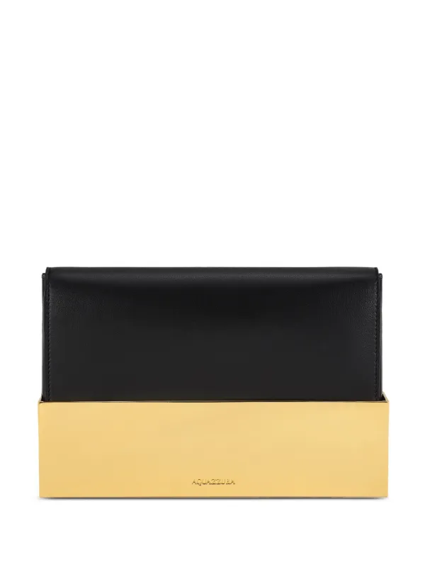 Aquazzura Muse Clutch Bag in Black