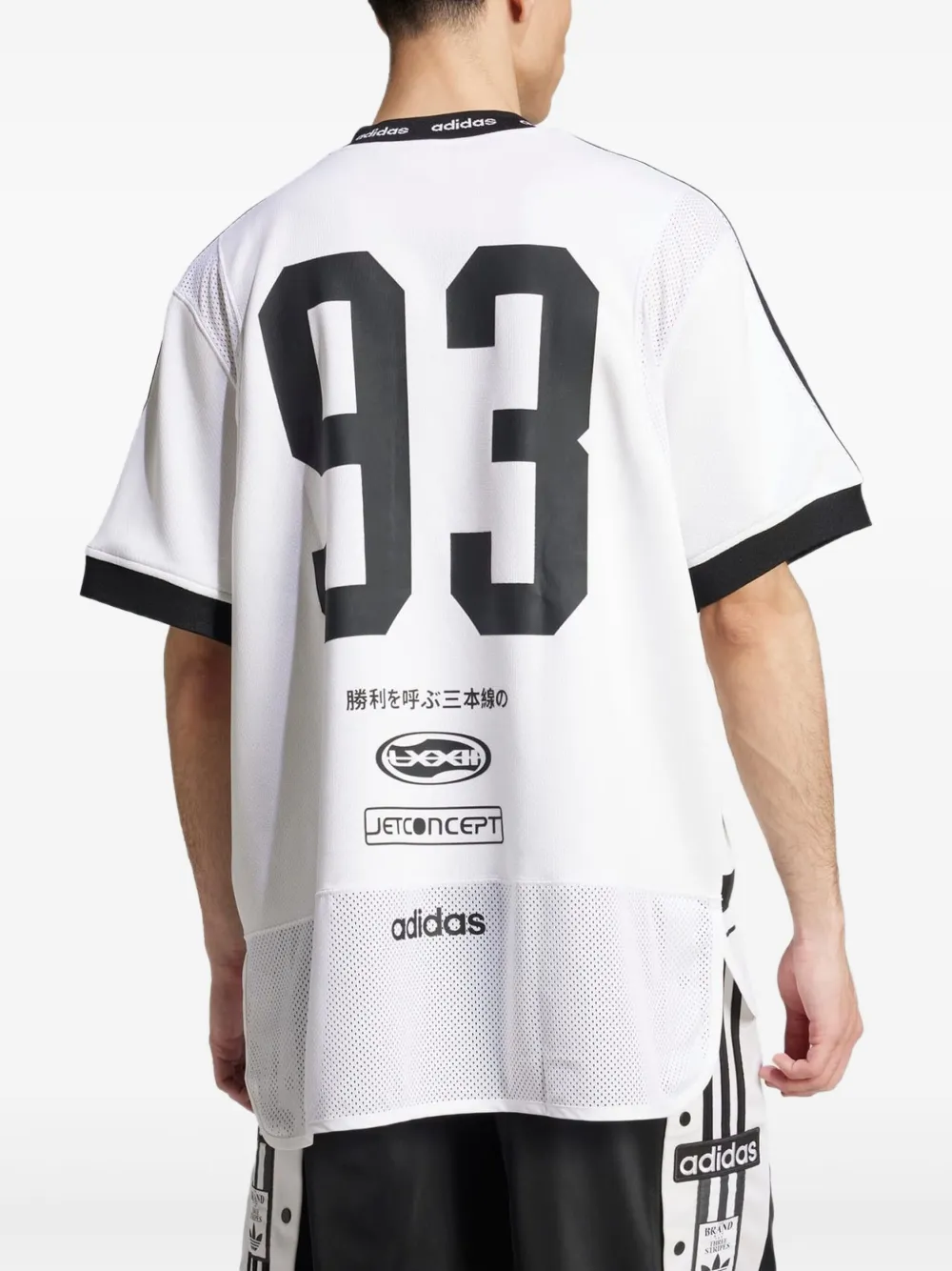 adidas Team 93 Adilenium T-shirt Wit