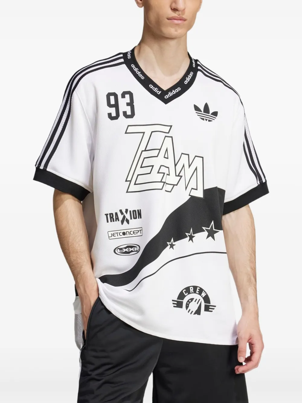 adidas Team 93 Adilenium T-shirt Wit