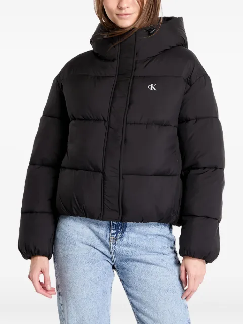 Calvin Klein hooded puffer jacket