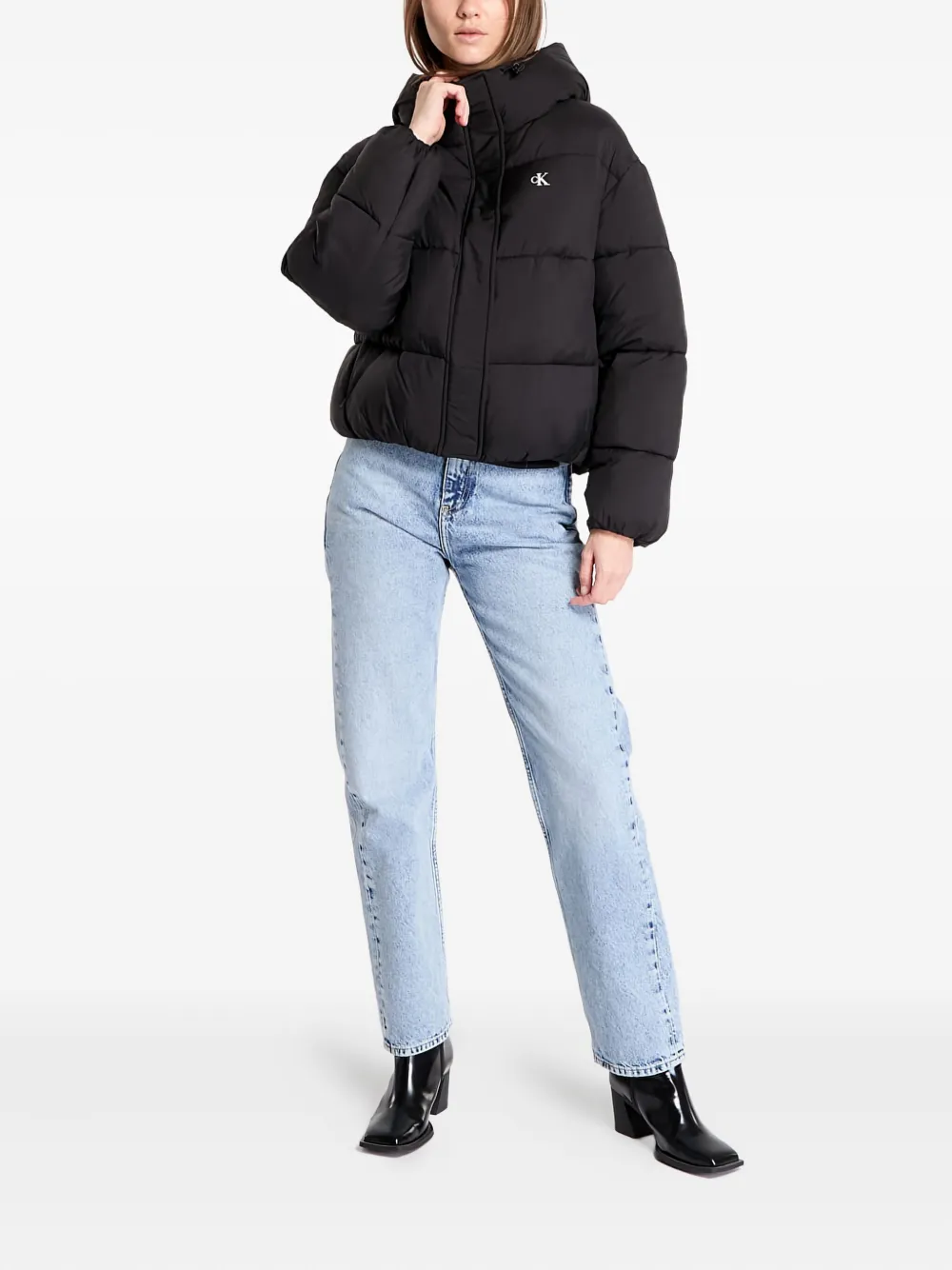 Calvin Klein hooded puffer jacket | Down Jackets | Image 2