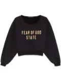 FEAR OF GOD ESSENTIALS logo-print sweatshirt - Black