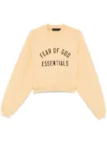 FEAR OF GOD ESSENTIALS logo-print sweatshirt - Yellow