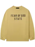 FEAR OF GOD ESSENTIALS logo-print T-shirt - Yellow