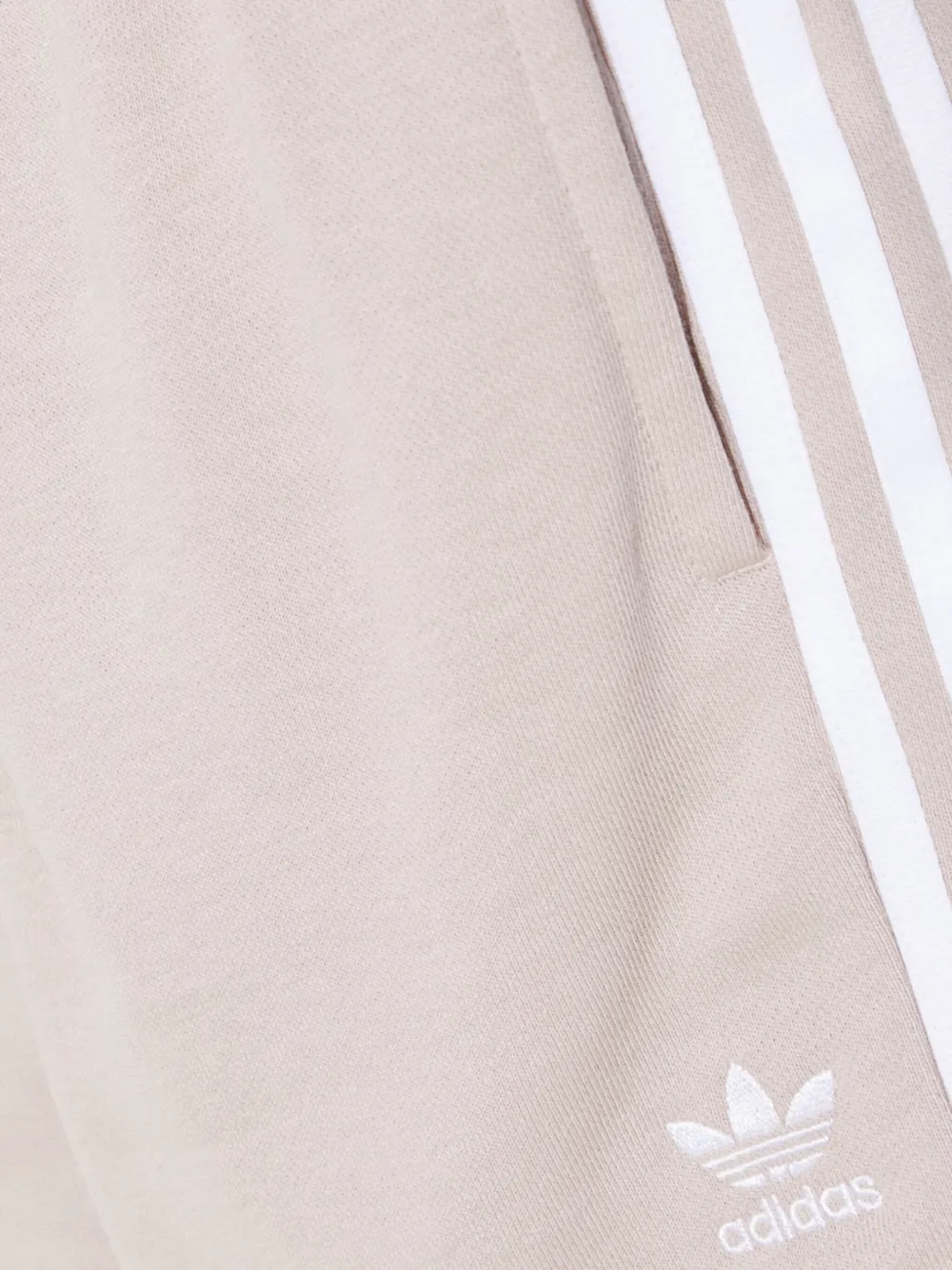 Adidas Originals 3-stripe Shorts In Neutral