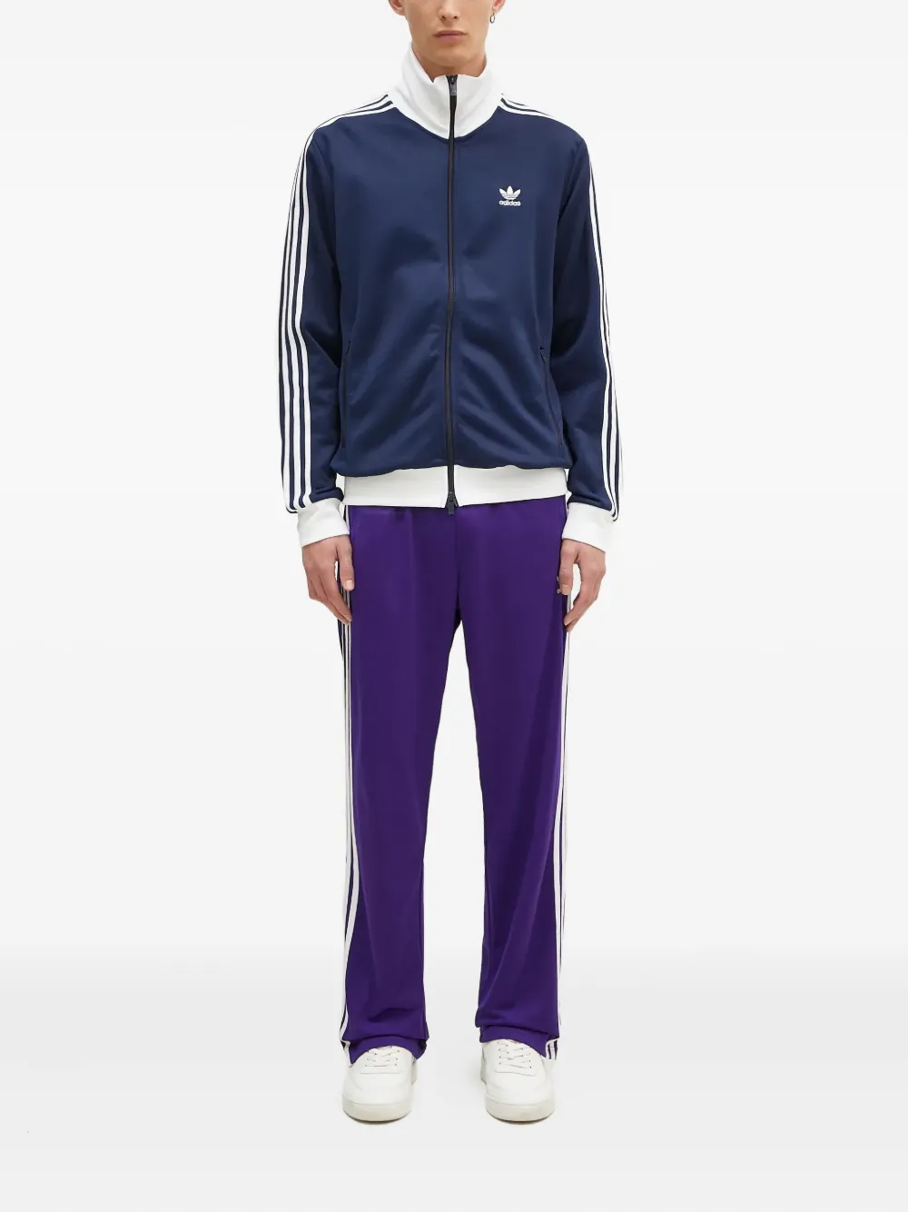 adidas three-stripe track jacket | Lightweight Jackets | Image 2