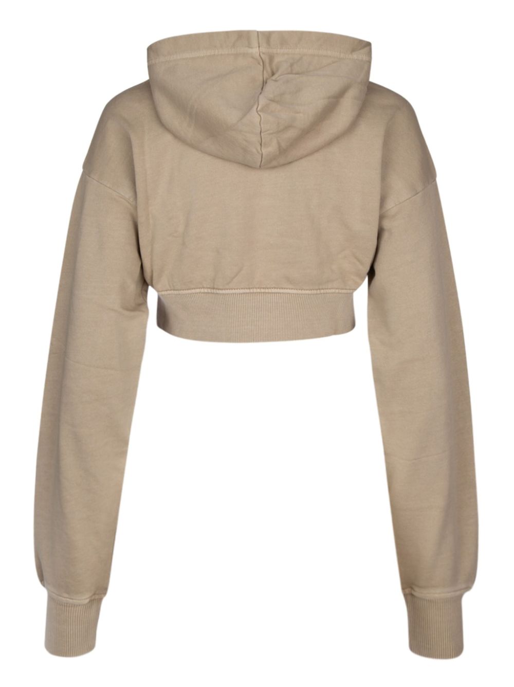 Calvin Klein Jeans Hoodie met logoprint - Beige