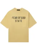 FEAR OF GOD ESSENTIALS logo-print T-shirt - Yellow