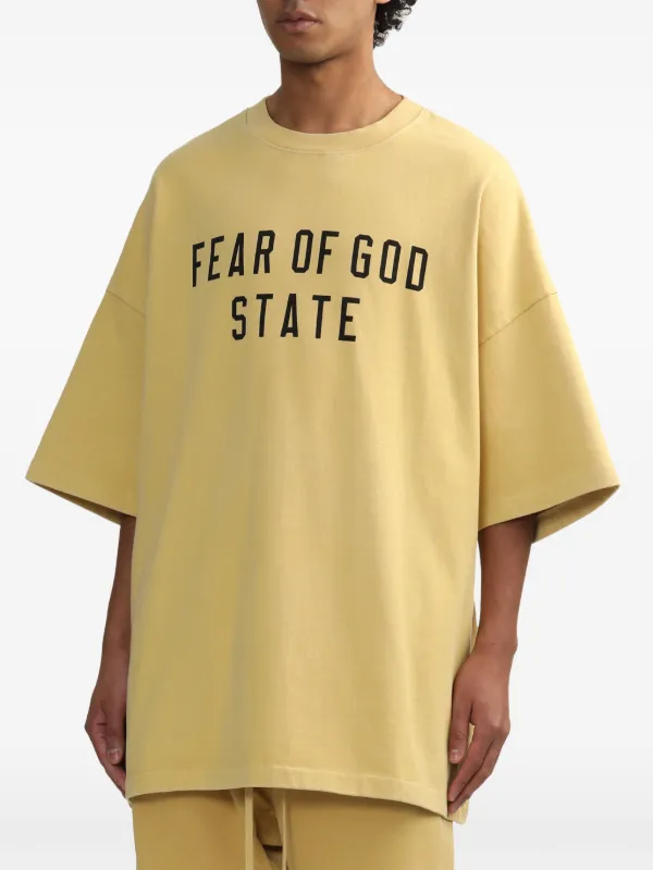 関税込＊FEAR OF GOD ESSENTIALS＊フットボールTシャツ イエロー 1-square_34831175-c00c-44e4-