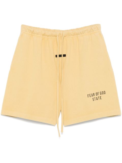 FEAR OF GOD ESSENTIALS logo-print track shorts Men