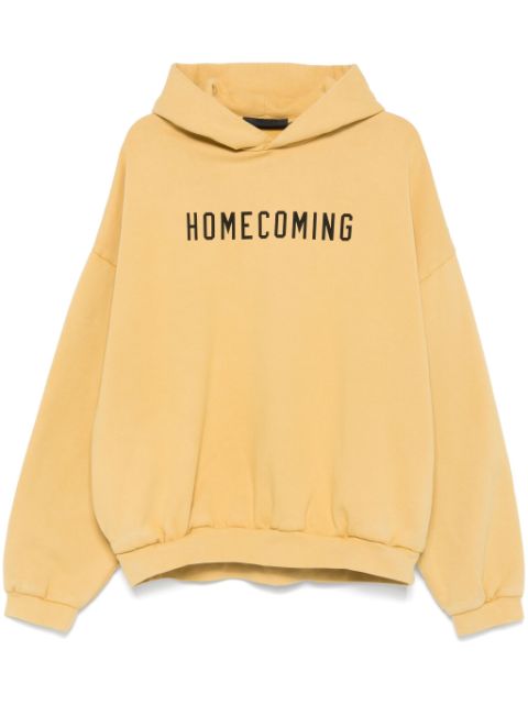 FEAR OF GOD ESSENTIALS text-print hoodie Men