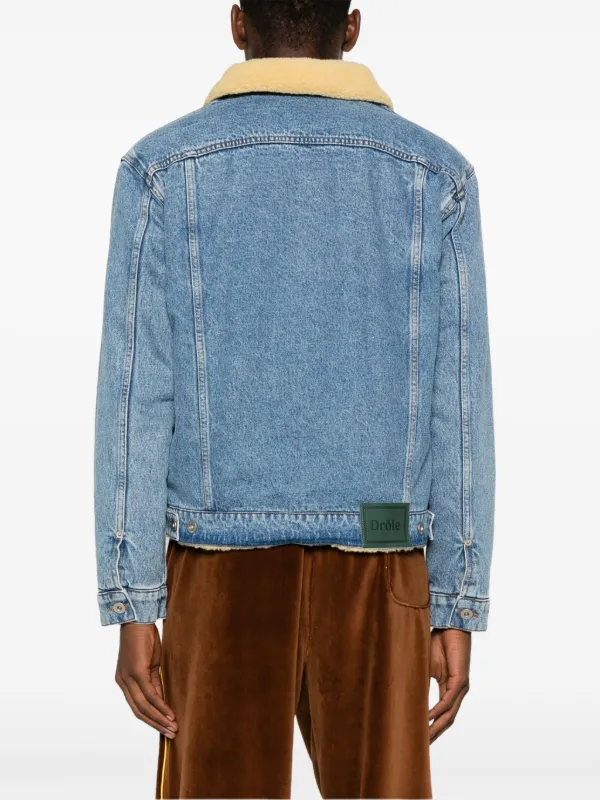 Drôle De Monsieur デニムジャケット | ブルー | FARFETCH JP