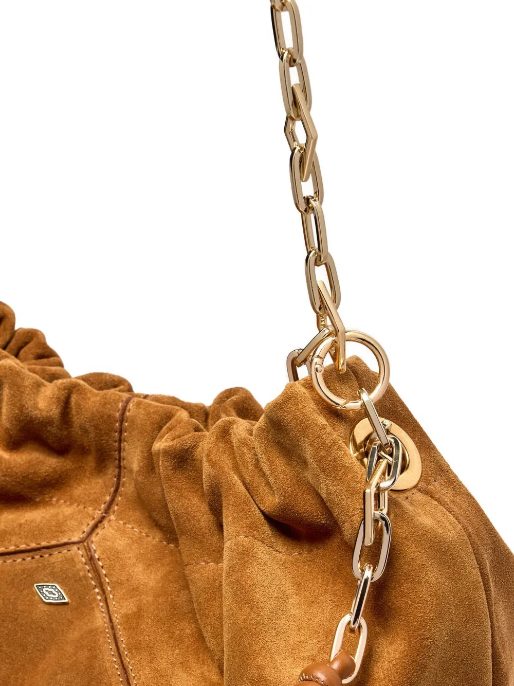 Ba&sh Large June Tote Bag In Brown