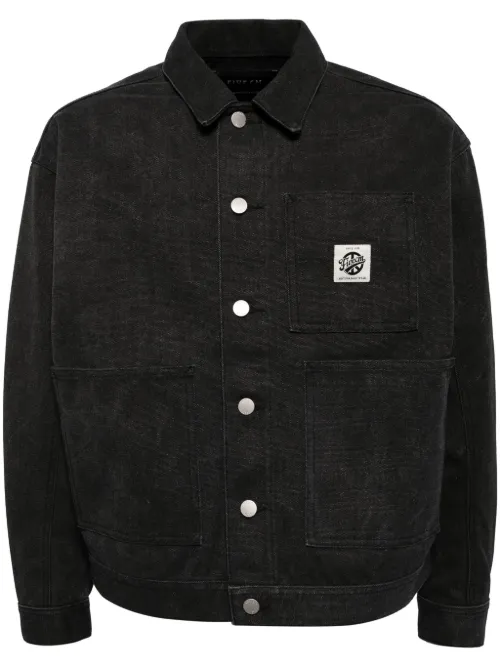 FIVE CM surchemise en jean - Noir - FIVE CM - Modalova