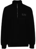 izzue half-zip sweatshirt - Black