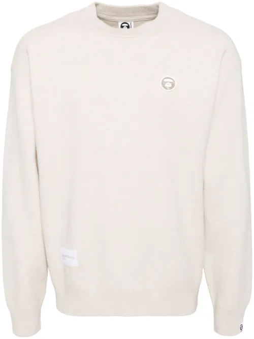 Pull à logo Moonface - AAPE BY *A BATHING APE® - Modalova