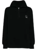 Musium Div. half-zip sweatshirt - Black