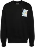 Musium Div. Graphic patch sweatshirt - Black