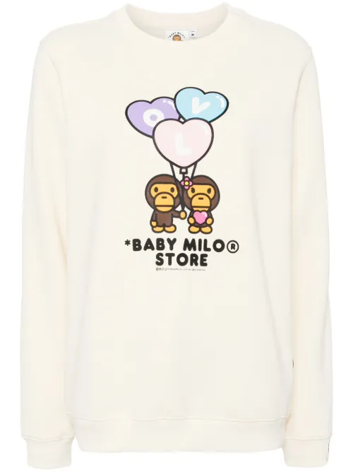 Sweat Baby Milo à col rond - *BABY MILO® STORE BY *A BATHING APE® - Modalova