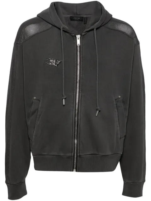 FIVE CM Patchwork hoodie