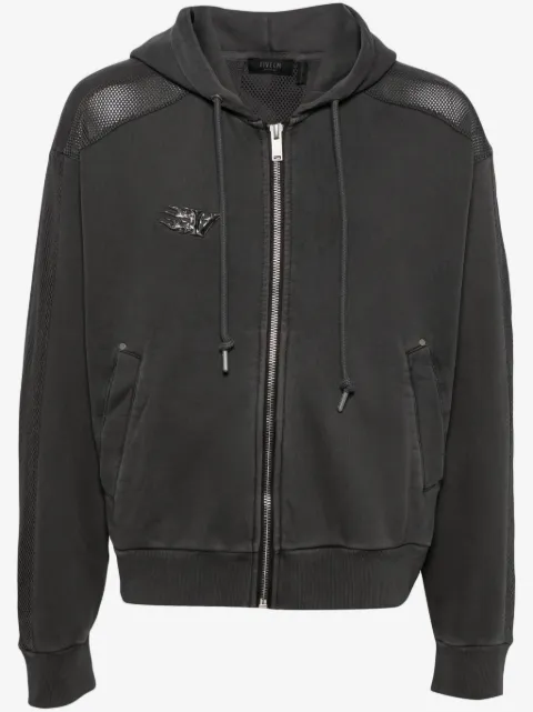 FIVE CM Patchwork hoodie