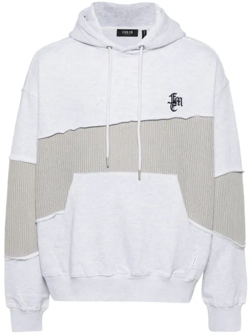 Hoodie à design patchwork - FIVE CM - Modalova