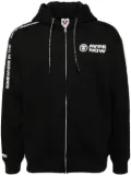 AAPE BY *A BATHING APE® logo patched hooded jacket - Black