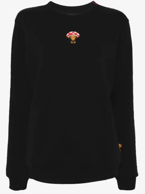 A BATHING APE® Baby Milo crew neck sweatshirt