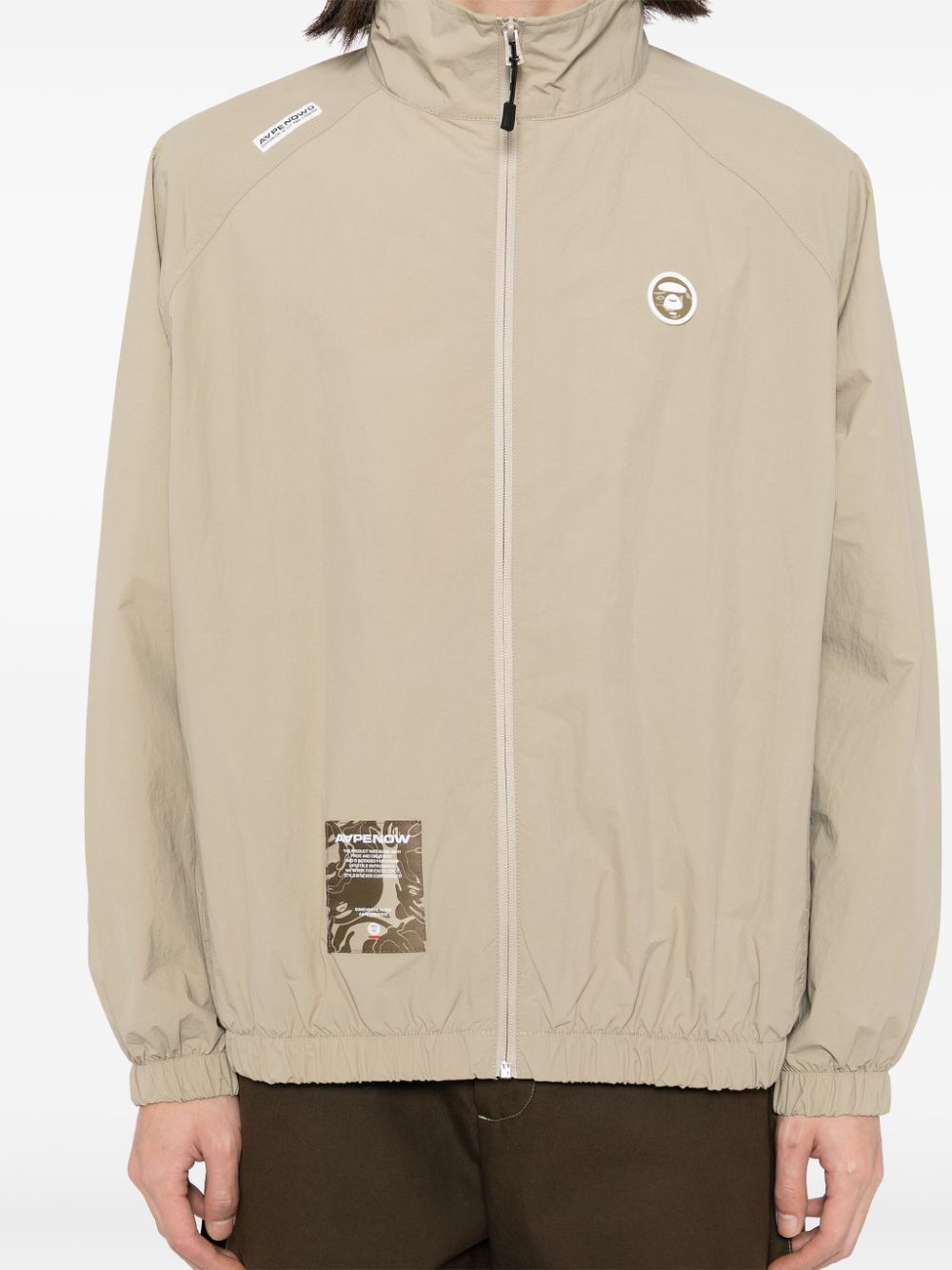 AAPE BY *A BATHING APE logo-patch jacket Men